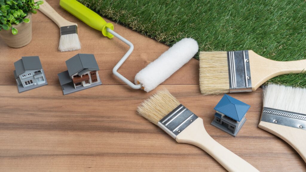 外壁塗装グレージュで叶える上質な住まいづくり【宮城県仙台市の空装】