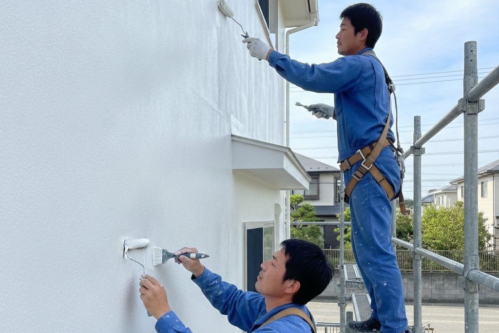 外壁塗装の色シュミレーションの注意点を屋根との配色から空装が丁寧に解説します|空装